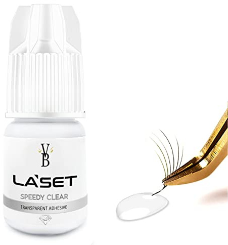 Eyelash Glue for Volume and Individual Lashes - Extra Strong Adhesive With 6-7 Weeks Retention, 0.5-1 sec Drying