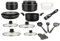 Cookware – Induction Saucepan Set – Saucepan and Frying Pan Set for All Heat Sources – 17 Piece Special Cooking Set with Marble Coated Saucepans and Frying Pans with Removable Handle