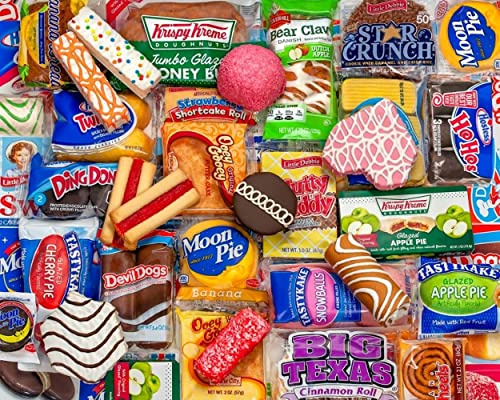 Springbok's 1000 Piece Jigsaw Puzzle Snack Treats - Unique Cut Pieces
