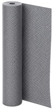 Anti Slip Mat Rolls - (45x500cm) Non Slip Rubber Mat Shelf Drawer Liner Waterproof & Oil-Proof - Multiple Uses (Grey)
