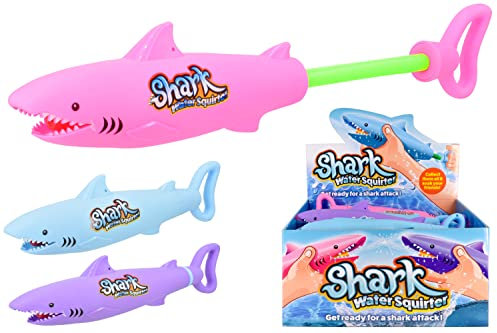 Kandy Toys Shark Water Squirter- Water Pistol Outdoor Summer Toys