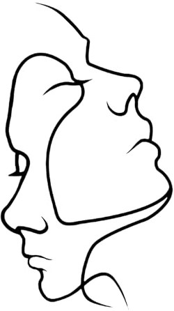 Metall Wandkunst,Drahtkunst,Wandbild Silhouette Wanddeko,Minimalistisch Abstrakt Weibliche Frau Moderne Wandskulpturen zum Aufhängen Dekoration für Schlafzimmer,Badezimmer,Wohnzimmer (Schwarz,60cm)