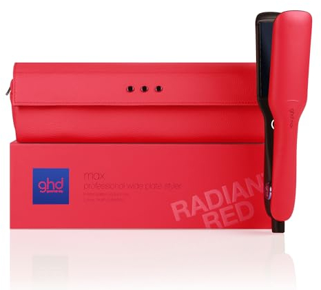ghd Max - Limited Edition Wide Plate Hair Straightener in Radiant Red