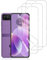 Hhfcryst Pellicola Idrogel Protettiva per Motorola Razr 40, 3 Pezzi HD Trasparente Morbido TPU Protezioni per Lo Schermo(Non Vetro Temperato)