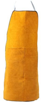 Tablier de soudage lourd - Tablier de travail en cuir, résistant aux flammes | Vêtements de protection ajustables pour atelier, soudeur, travail des métaux, tablier unisexe résistant à la chaleur