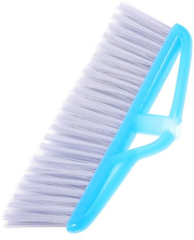 DONFAMDS Push Broom Head Replacement Blue Brush for Household Cleaning Soft Bristles for Indoor Outdoor Use Hardwood Tile and Surfaces for Patios and Garages