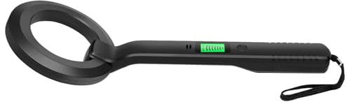 Rilevatore di metalli professionale - Rilevatore di oro e argento con schermo LCD, impugnatura ergonomica, batteria a lunga durata, strumento per la caccia al tesoro ad alte prestazioni con uso pratic
