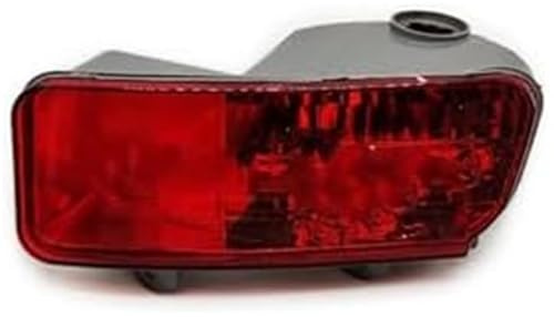 Rynplex Luces traseras izquierda y derecha, reflector de parachoques trasero, luz antiniebla trasera, lámpara for CRV 2015, 2016, 2017 Luz trasera del parachoques trasero del coche(BLACK Only L side)