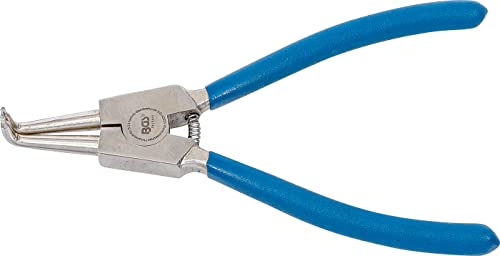 BGS 447-1 | Sprengringzange | abgewinkelt | für Außensprengringe | 175 mm | Seegering-Zange | rutschhemmend