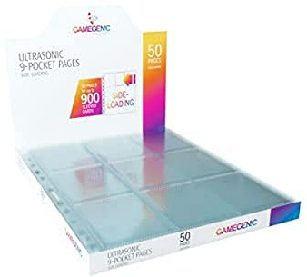 Gamegenic, Ultrasonic 9-Pocket Pages Sideloading