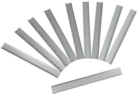 Woodside Fence Trellis Extension Arms/Topper Brackets, 50cm, Fixings Included (Pack of 10)