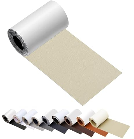 Kunstleder Möbel Reparatur Leder Selbstklebend Tape,PU Leder Reparatur Aufkleber Leder Selbstklebend Lederflicken für Autositz Sofa Jacken und Renovierung