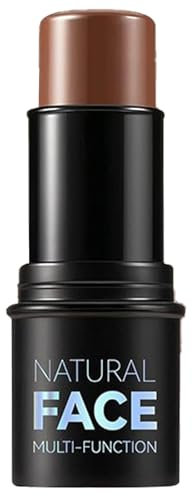 3PCS Face Contour Sticks Set, Contour Stick con Evidenziatore, Bronzer e Blush Shades, facile da applicare con copertura costruibile, lunga durata e resistente al sudore (#6, 40g)