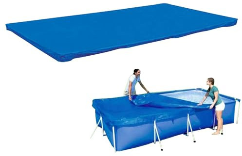 Cubiertas para Piscinas sobre El Suelo,Cubierta Antipolvo Y Antiviento para Albercas 400 X 211 Cm | Protector Resistente al Desgaste para Hogar, SPA, Centro de Baños, Hotel y Parque Acuático