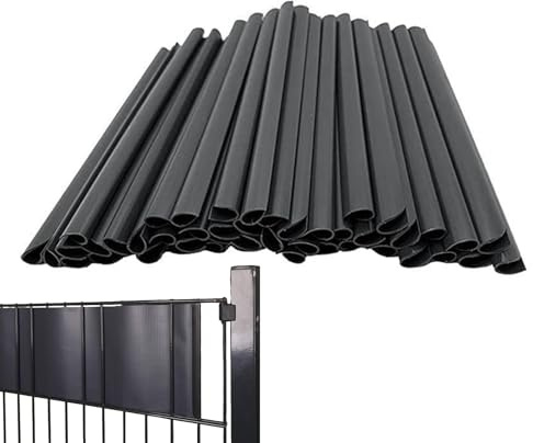 Sujetadores para pantallas de privacidad de valla - Sujetadores para lonas de jardín, cierres de fijación resistentes a las temperías, treinta piezas para jardín, terraza, balcón y valla