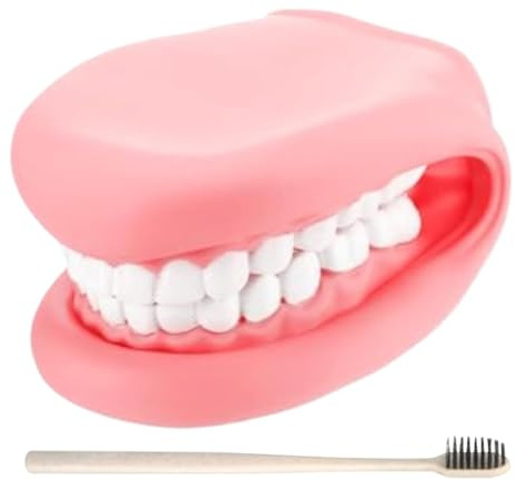Marionnette À Bouche – Marionnette À Bouche PVC avec Langue | Marionnettes Éducatives À Dents Mobiles | Outil Interactif d'apprentissage De L'orthophonie Et De La Santé Bucco-Dentaire pour La Créat