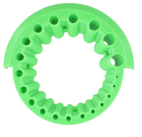 Afilador de molienda para brocas con 20 tamaños de agujeros para uso con amoladora angular 115 125 herramienta de pulido y afilado para mantenimiento de brocas (verde)