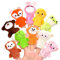Xrten 10 Fingerpuppen – Tierpuppe, Handpuppe aus Plüsch, Partytasche, Fingerpuppen