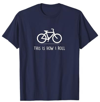 This is How I Roll T-Shirt Funny Cycling Bicycle Gift T-Shirt
