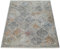 Paco Home Teppich Wohnzimmer Vintage Muster Orientalisch Ornamente Blumenmeer Grün Blau, Grösse:80x150 cm