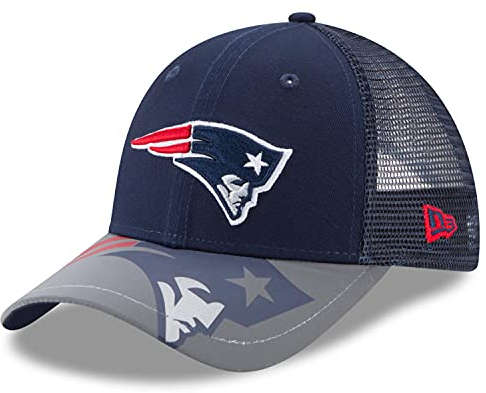 New Era Trucker Snapback Cap Reflect New England Patriots