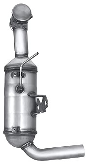 HELLA Filtro antiparticolato/particellare Impianto gas scarico 8LH 366 080-801