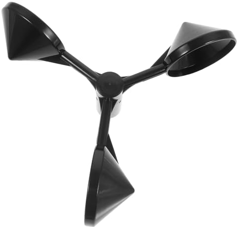 BESPORTBLE Wind Sensor Überwachung Ausgang Sender Gehäuse Abs Anemometer Gehäuse Schwarz Wind Anzeige Wind Windmesser Gehäuse Wind Windmesser Kunststoff Gehäuse Liefert