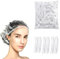 100PCS Cuffie per Capelli da Doccia Monouso,Cuffia da Doccia Monouso,Trasparente Monouso Doccia,Plastica, Impermeabile,per DocciaHotel Spa e Parrucchiere