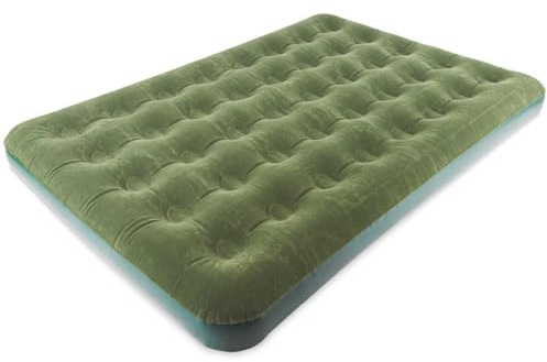 EIE Doppel Luftbett Doppelluftmatratze für 2 Personen 191 x 137 x 22 cm - grün