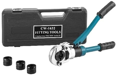 HVSYVVSRL Herramientas De Prensado Tubos Plástico Y Aluminio, Herramienta Engaste Hidráulico CW-1632, Plomería A Presión For PB Engaste Preciso