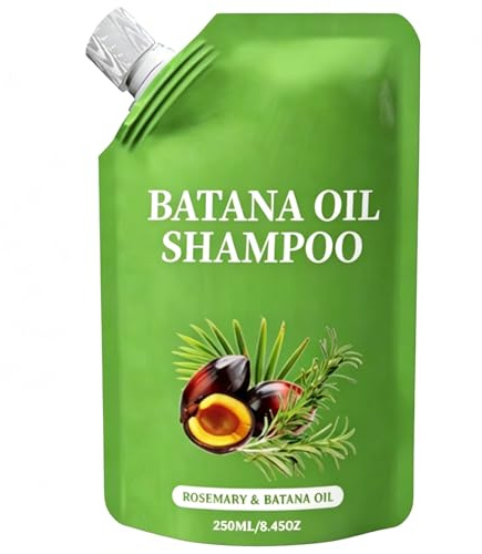 Champú para el cabello, champú para el crecimiento del cabello con aceite de batana y extracto de romero, suavizante para cuidado y cuero cabelludo diario, romero