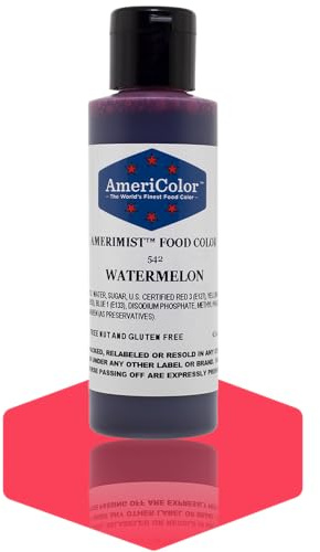 AmeriColor Watermelon AmeriMist 4.5 oz Airbrush Food Color