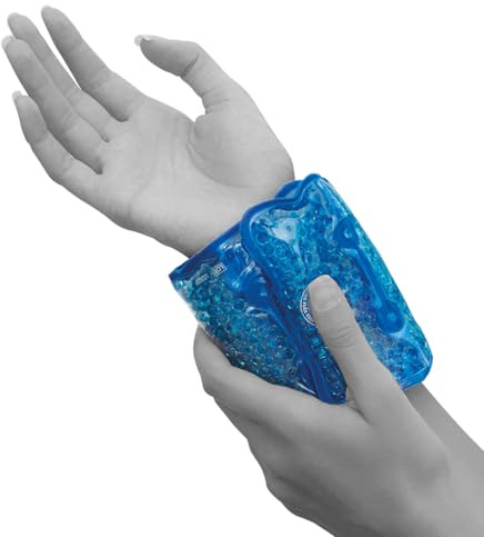 BIOSYNEX - Coussin Chauffant ou Refroidissant pour Cheville, Poignet, Coude - Compresse Thermique - Soulage les Douleurs Articulaires, Le Syndrome du Canal Carpien, L'Arthrose, Les Entorses