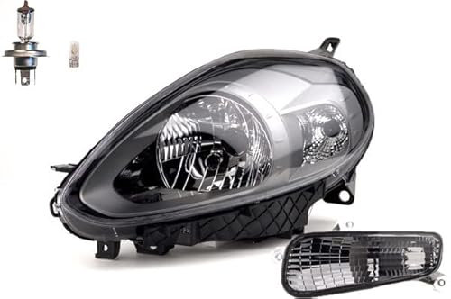 Johns, Scheinwerfer passend für Fiat Punto 199 10/09- Links Leuchtmittel inkl. Blinker