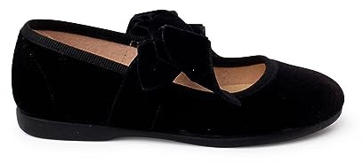 Pisamonas Merceditas Lazada Terciopelo Talla 29 Color Negro