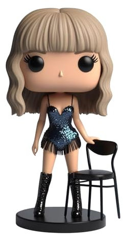 Tiuyii Pop Singer Figure Statue Singer Collectible Figurine Art Crafts Sculptures for Music Lovers Collectors, Office Bedroom Desktop Ornaments