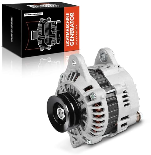 Frankberg Alternador Alternador con Polea de Rueda Libre Diesel con Polea de correa Compatible con Pajero III V6W V7W 3.2L 2000-2006 Pajero III Canvas Top V6W V7W 3.2L 2000-2006 Replace# A3TA4298