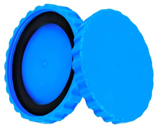 CDDCWZ 2 Piezas, Accesorios para Piscina, Tapón de Invierno para Piscina, Accesorios para Tapones de Piscina con Juntas a Juego, Juego de Cierre Invernal para Piscinas Intex y Bestway