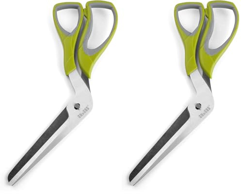 IBILI - Tijera Para Pizza, Acero Inoxidable, 27 cms (Paquete de 2)