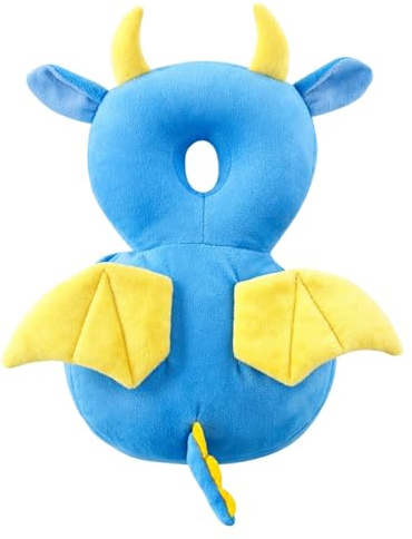 Baby Head Protector Backpack, Head Protection for Baby with Soft Cushion, Baby Fall Backpack for Toddlers, Head Cushion for Babies with Dimensions 38x27x5cm