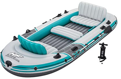 Bestway Hydro-Force Schlauchboot Komplett-Set Adventure Elite X5 364 x 166 x 45 cm