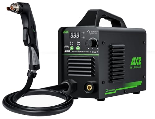 AIXZGLOBAL AIC45 Plasmaschneider 45A Niederfrequenz Berührungslos IGBT Inverter 2T/4T Plasmaschneider Maximale Schnittdicke 16mm, 230V