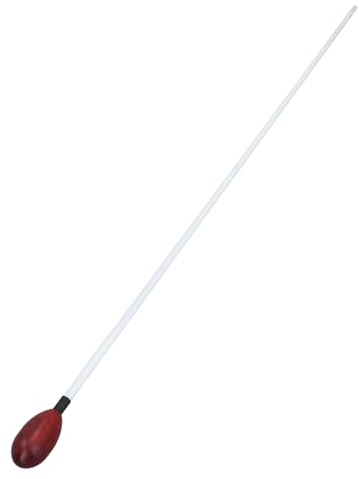 RiToEasysports Music Conductor Baton,Mahogany Handle Fibre Glass Stick Musician Conducting Wand Suitable for Choir Orchestra Band Concert (R135J 35.8mm)