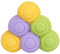 6 Stück Waschball für Waschmaschine, Dryer Balls Trocknerbälle für Wäschetrockner Bälle, wiederverwendbare Gummi Wäschebälle Waschkugel Waschbälle für Waschmaschine & Trocknerball(5,5cm)