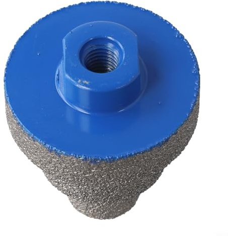 Eawfgtuw Set di punte per trapano a gradini da 20-35-50 mm, con design conico a scanalatura dritta, per lavorazione del legno, lavorazione dei metalli e taglio di fori per marmo e piastrelle