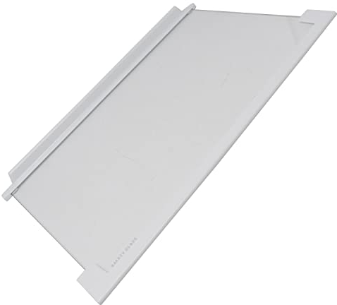 sparefixd Ripiano in vetro per frigorifero e congelatore e bordi in plastica per Samsung