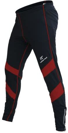 Pantalon de cyclisme Fashion Track pour homme - Pantalon MTB rembourré Coolmax fabriqué avec du matériau Roubaix hautement élastique et dense pour des balades à vélo longues et confortables