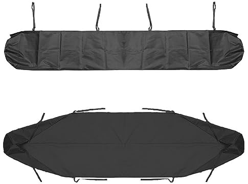 Custodia per Tenda da Sole, Copertura per Tettoia Protettiva con Cordino Tessuto Oxford 300D Antipolvere Protezione Antipolvere Copertura Protettiva per Esterno Impermeabile per Terrazze Retrattili