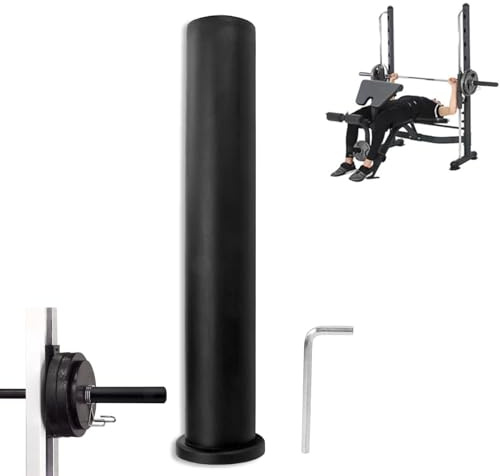 5cm/1.97in Diameter Barbell Adapter Sleeve with Hex Wrench, Barbell Adapter Sleeve PP Convert 25mm to 50mm Bar Bell Diameter Adapting Bars Fitness Equipment Accessories (303mm/11.93in)
