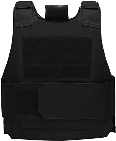 Taeku Tactical Airsoft Paintball Vest - Adjustable, Breathable Game Costume (Medium)